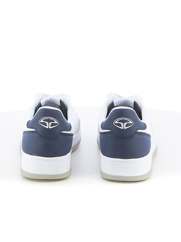 Sneakers stringate uomo SOPRANI SPORT SPM517R15 bianco blu | Costa Superstore