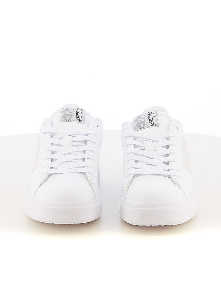 Sneakers stringate donna SOPRANI SPORT SPW514R21 bianco | Costa Superstore