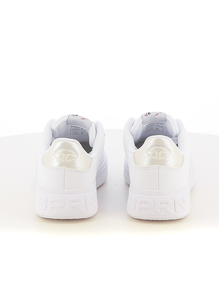 Sneakers stringate donna SOPRANI SPORT SPW514R21 bianco | Costa Superstore