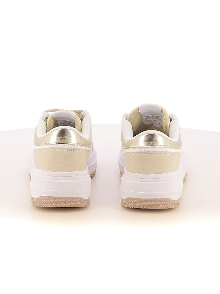 Sneakers stringate donna SOPRANI SPORT SPW517R03 beige chiaro | Costa Superstore