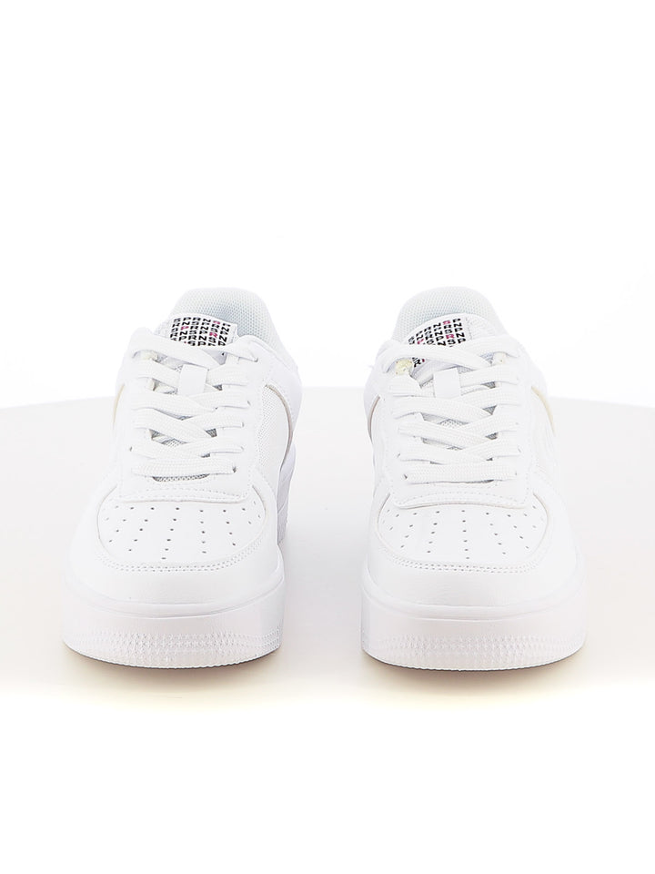Sneakers stringate donna SOPRANI SPORT SPW517R05 bianco | Costa Superstore