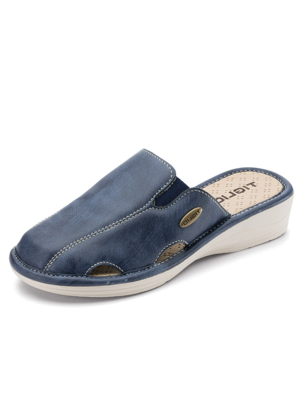Pantofole donna TIGLIO 1629 blu | Costa Superstore