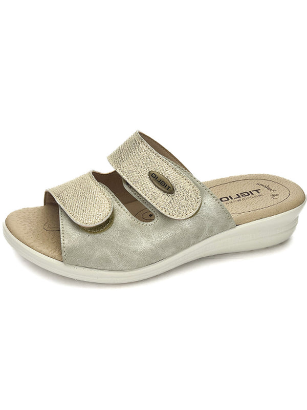 Ciabatte donna TIGLIO 187 oro | Costa Superstore