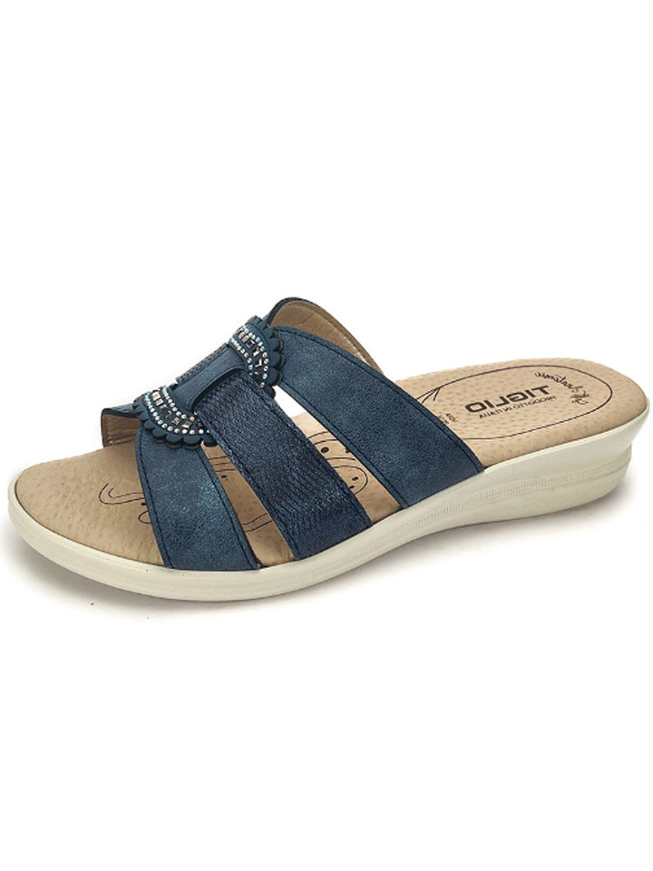 Ciabatte donna TIGLIO 194 blu | Costa Superstore