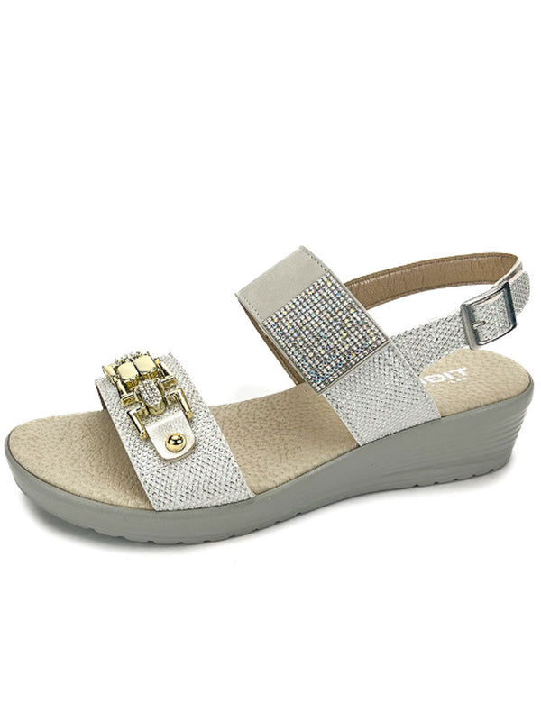 Pantofole donna TIGLIO 3327 grigio chiaro | Costa Superstore