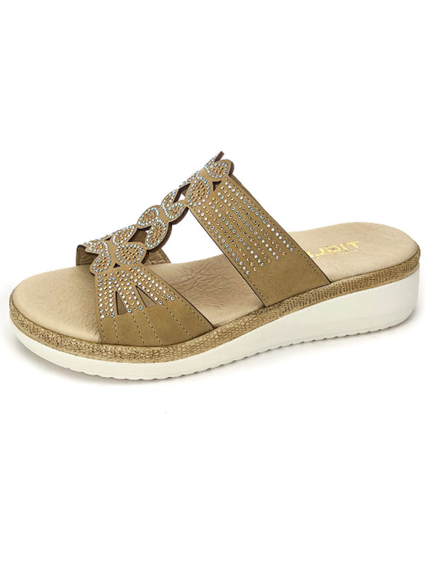 Ciabatte donna TIGLIO 3444 beige chiaro | Costa Superstore
