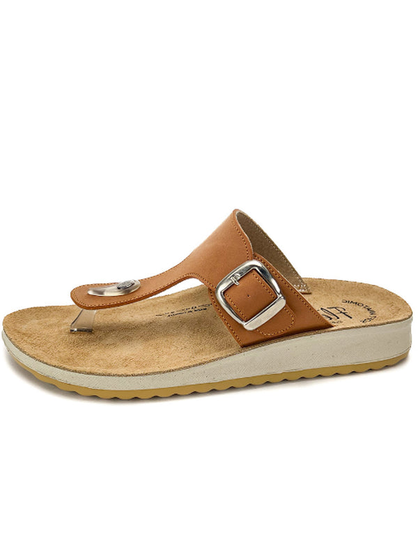 Infradito comfort donna TIGLIO 6541 cuoio | Costa Superstore