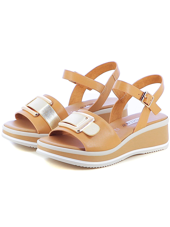 Sandali con cinturino donna TREDYS 12218 beige scuro | Costa Superstore