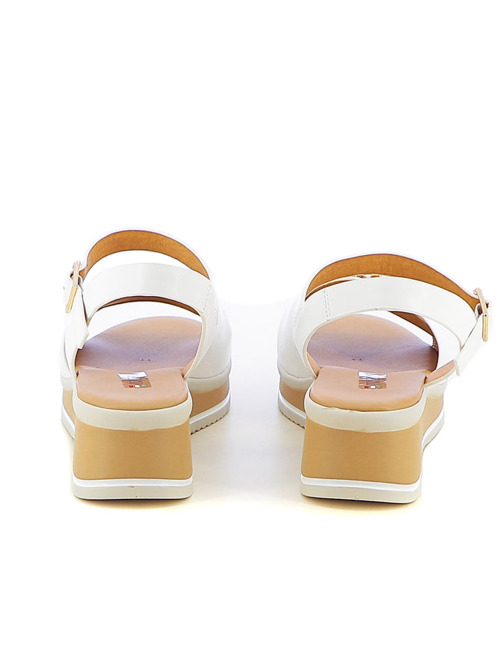 Sandali con cinturino donna TREDYS 12252 bianco | Costa Superstore