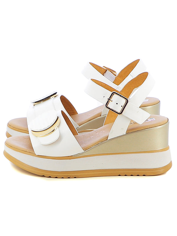 Sandali con cinturino donna TREDYS 21226 bianco | Costa Superstore