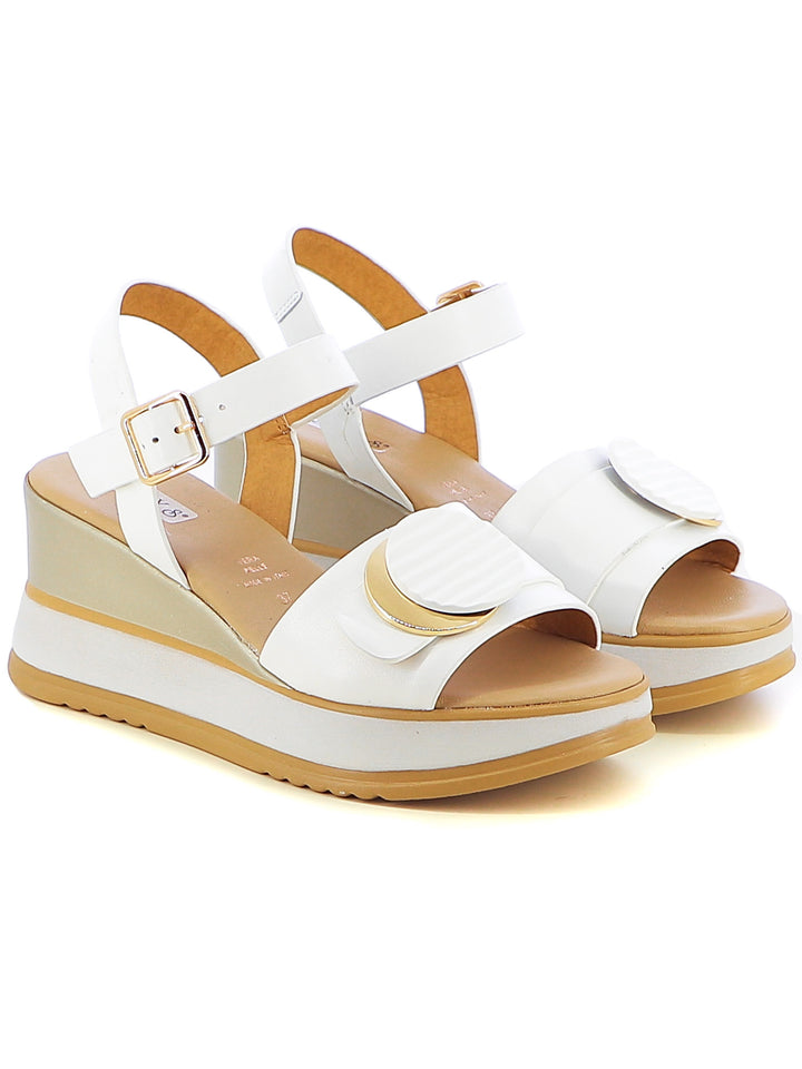 Sandali con cinturino donna TREDYS 21226 bianco | Costa Superstore