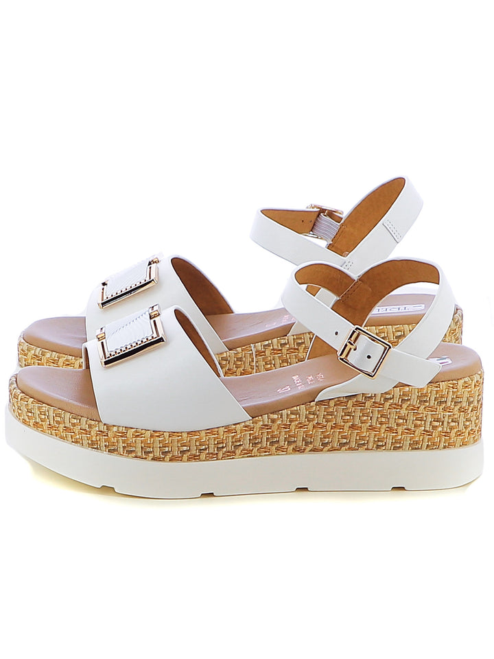 Sandali con cinturino donna TREDYS 50250 bianco | Costa Superstore
