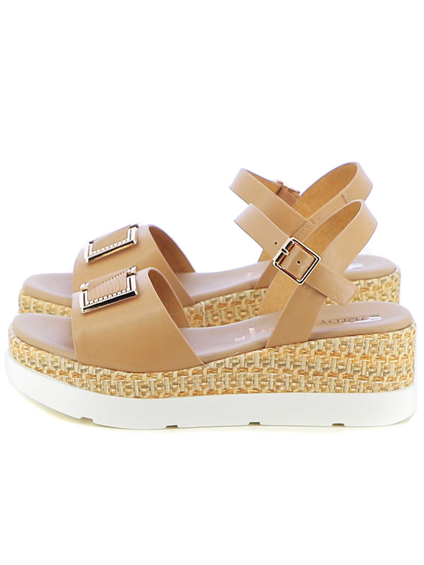 Sandali con cinturino donna TREDYS 50250 beige scuro | Costa Superstore