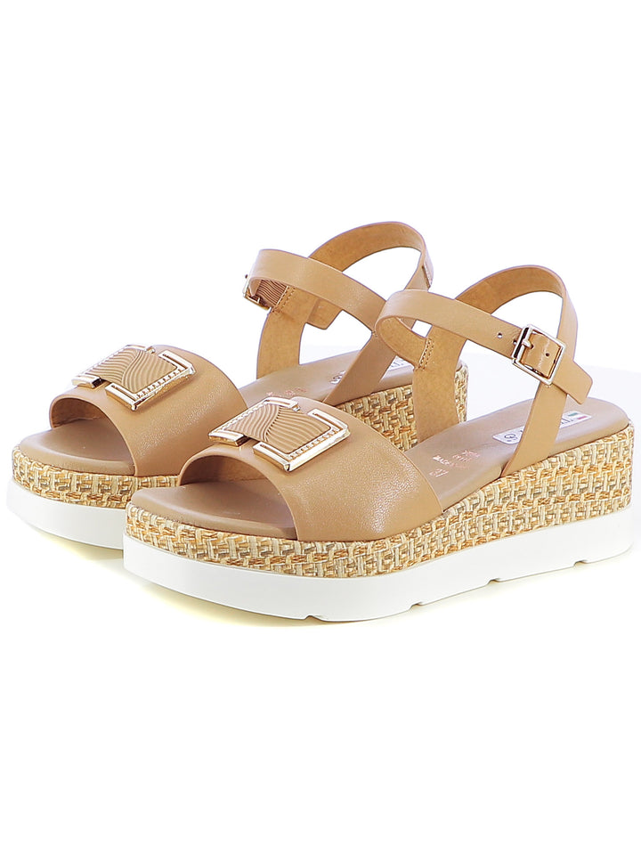 Sandali con cinturino donna TREDYS 50250 beige scuro | Costa Superstore