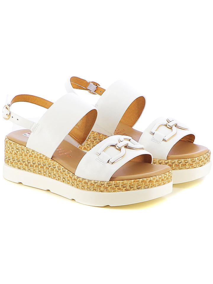 Sandali con cinturino donna TREDYS 50253 bianco | Costa Superstore
