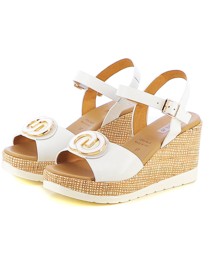 Sandali con cinturino donna TREDYS 51294 bianco | Costa Superstore