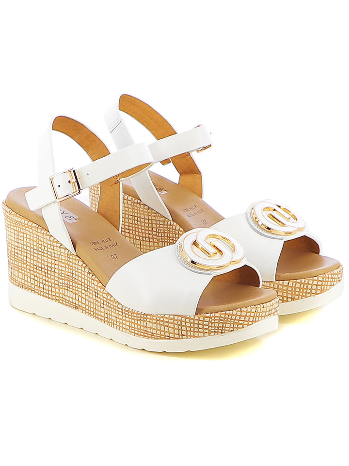 Sandali con cinturino donna TREDYS 51294 bianco | Costa Superstore