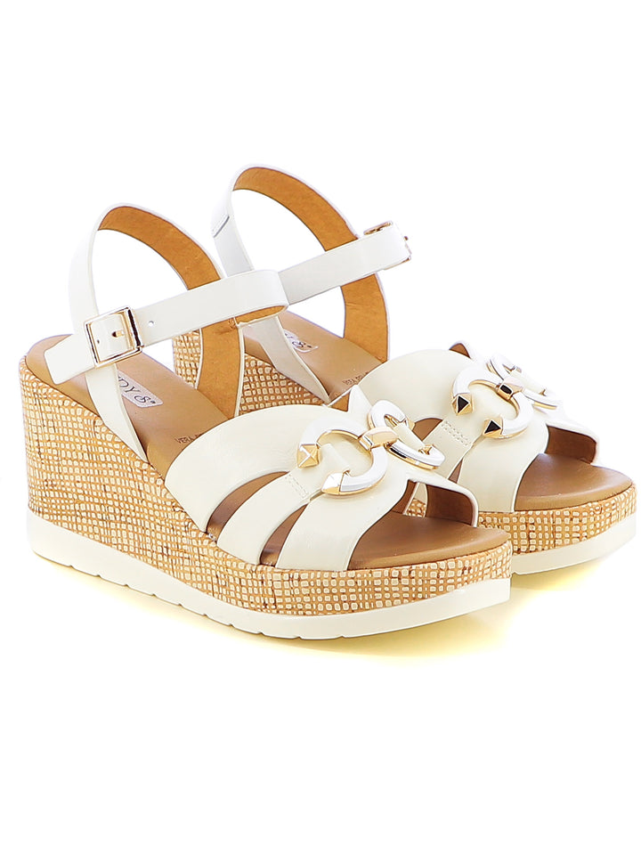 Sandali con cinturino donna TREDYS 51452 bianco | Costa Superstore