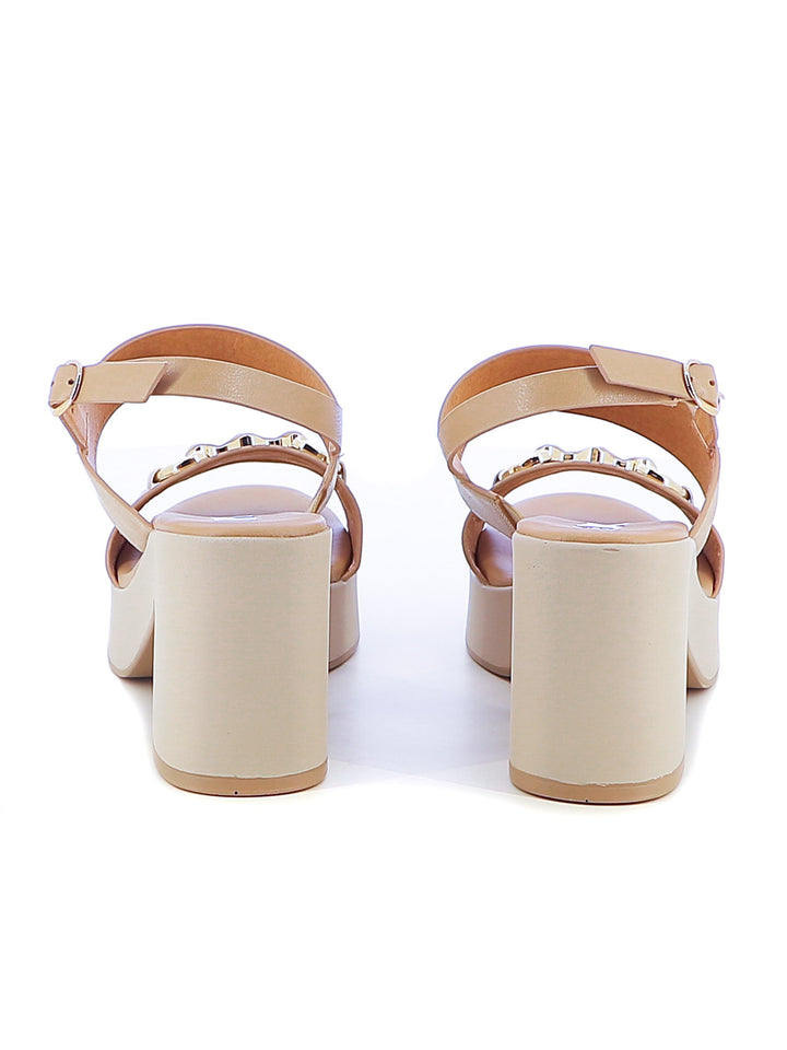 Sandali con cinturino donna TREDYS 57453 beige scuro | Costa Superstore