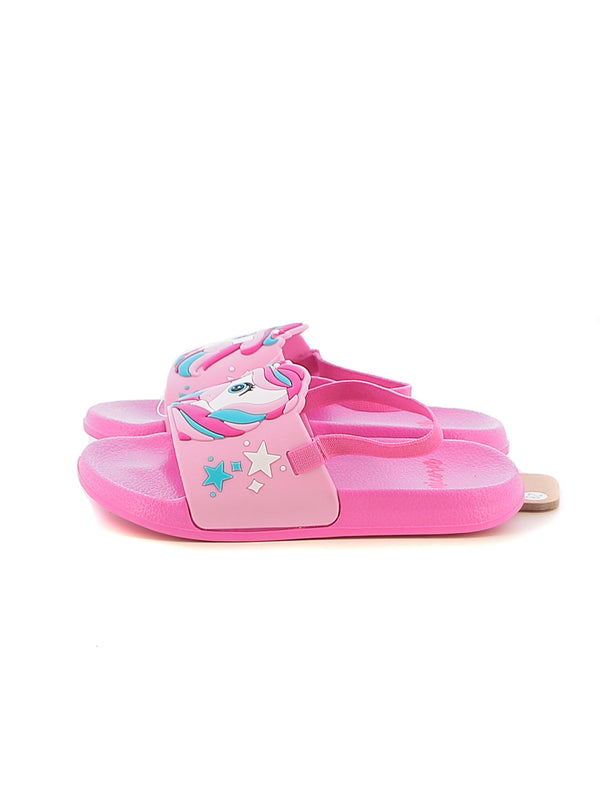 Ciabattine bambina UNICORNO S8010082S fuxia | Costa Superstore