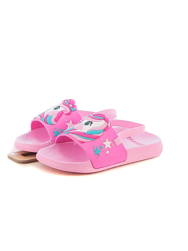 Ciabattine bambina UNICORNO S8010082S rosa | Costa Superstore