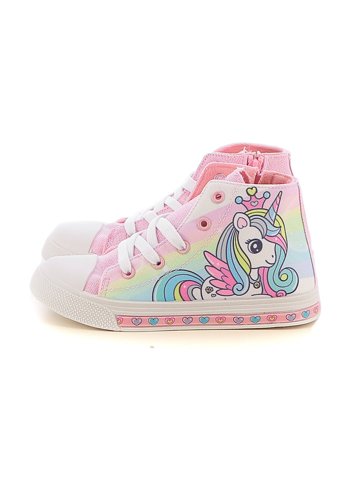Sneakers sportive bambina UNICORNO S8010118T rosa | Costa Superstore