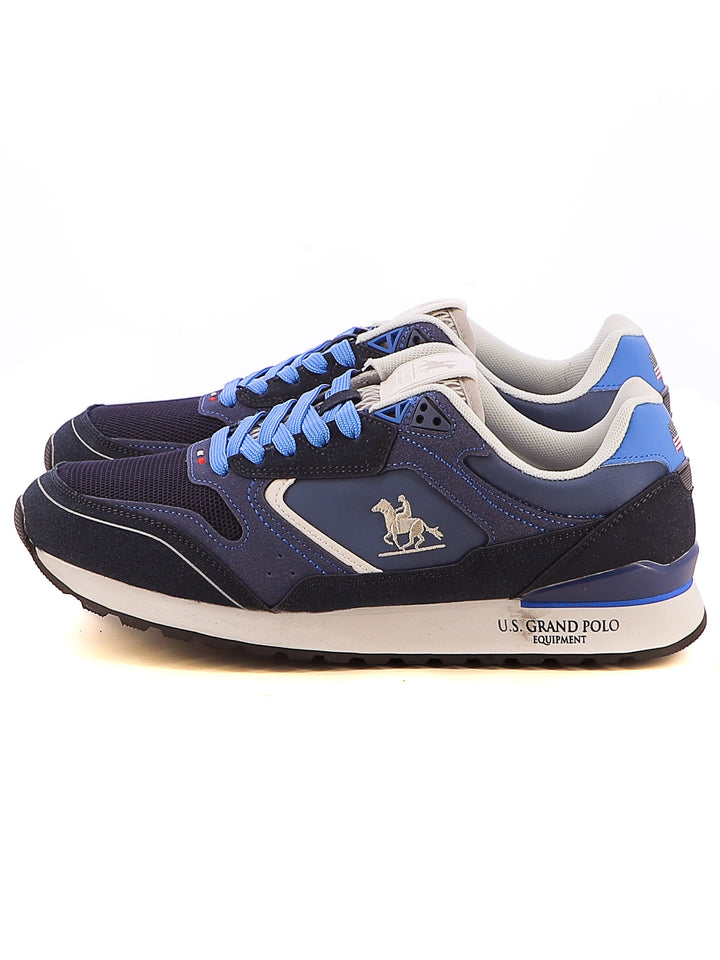 Sneakers stringate uomo US GRAND POLO GPM513300 blu | Costa Superstore
