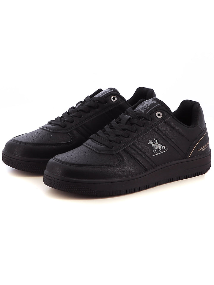 Sneakers stringate uomo US GRAND POLO GPM514705 nero | Costa Superstore