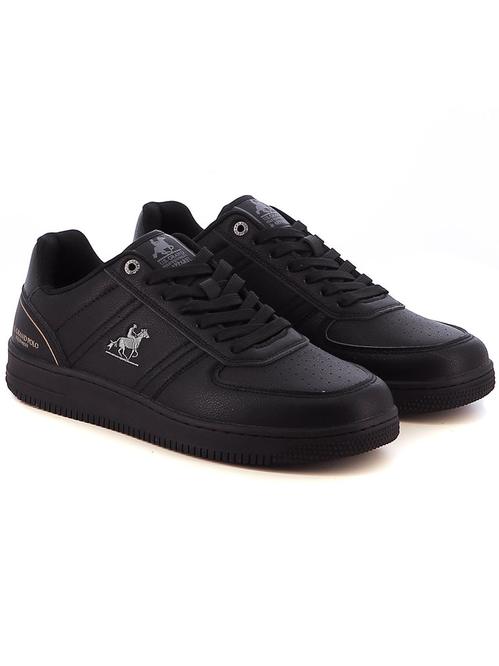 Sneakers stringate uomo US GRAND POLO GPM514705 nero | Costa Superstore