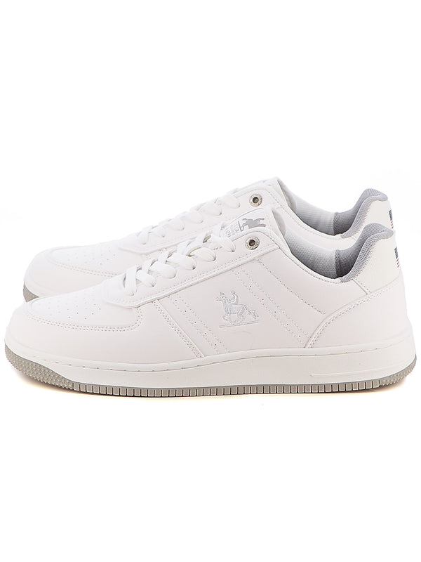 Sneakers stringate uomo US GRAND POLO GPM514705 bianco | Costa Superstore