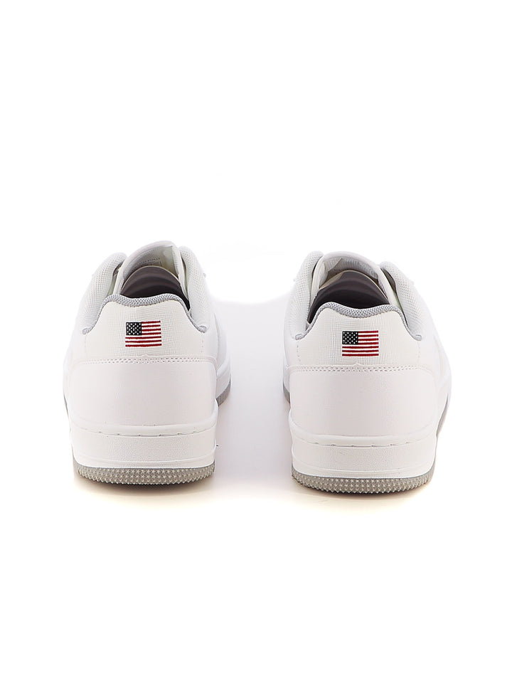 Sneakers stringate uomo US GRAND POLO GPM514705 bianco | Costa Superstore