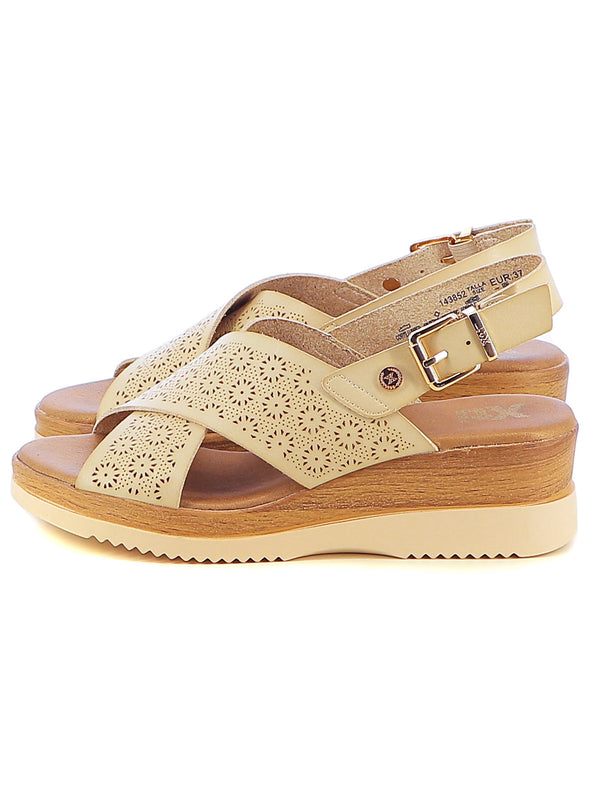 Sandali con cinturino donna XTI 143852 grigio chiaro | Costa Superstore