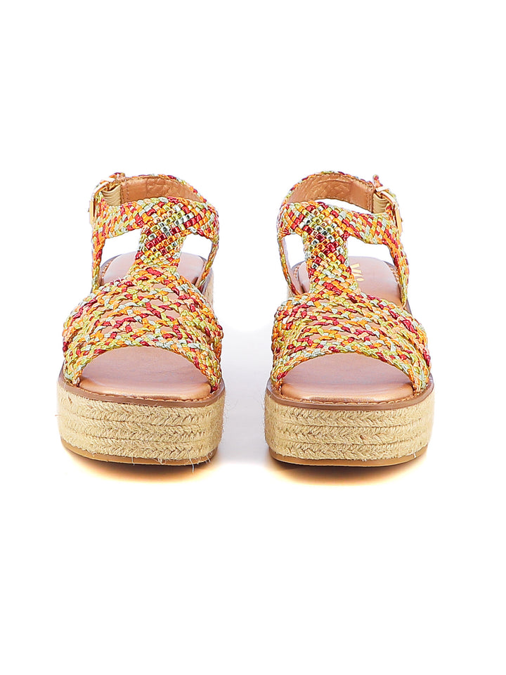 Sandali con cinturino donna XTI 143942 arancione | Costa Superstore