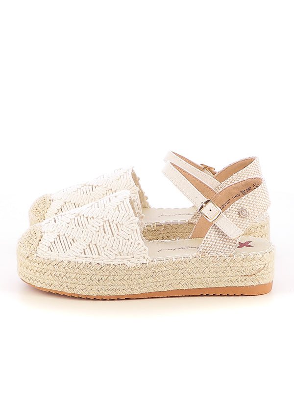 Campesine donna XTI 144022 beige chiaro | Costa Superstore