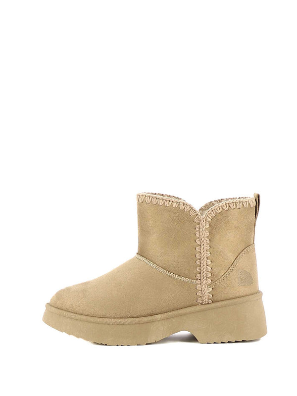 Stivali con pelliccia donna AMERICANINO AMW521X36 beige scuro | Costa Superstore