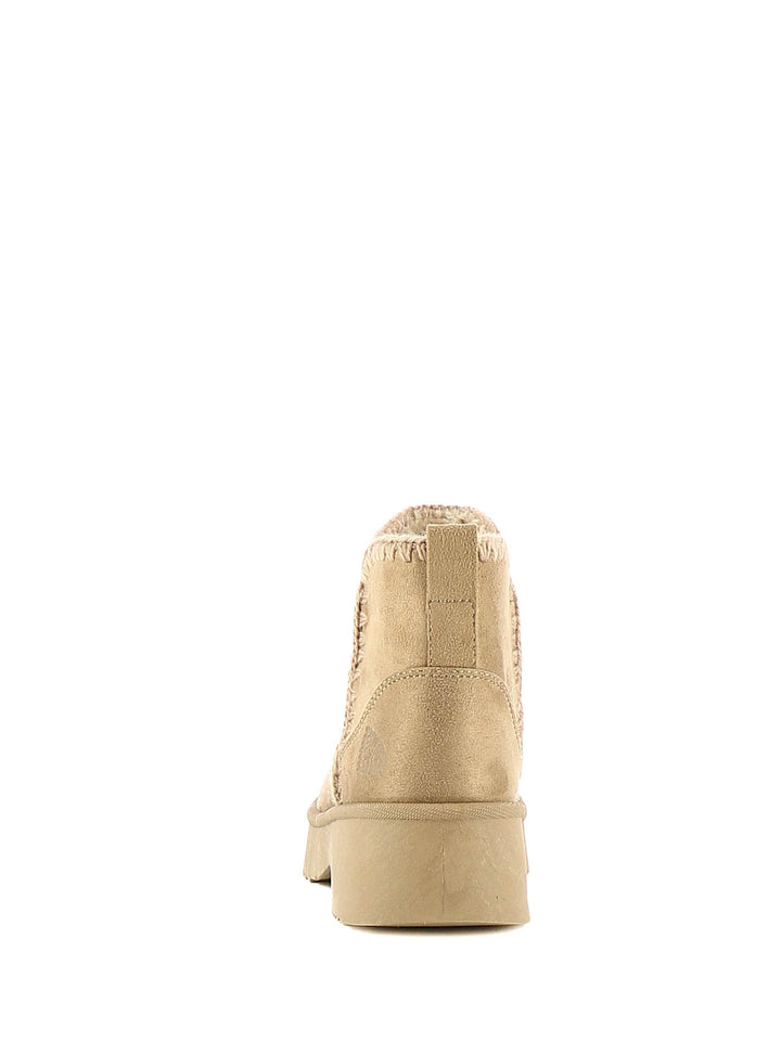 Stivali con pelliccia donna AMERICANINO AMW521X36 beige scuro | Costa Superstore