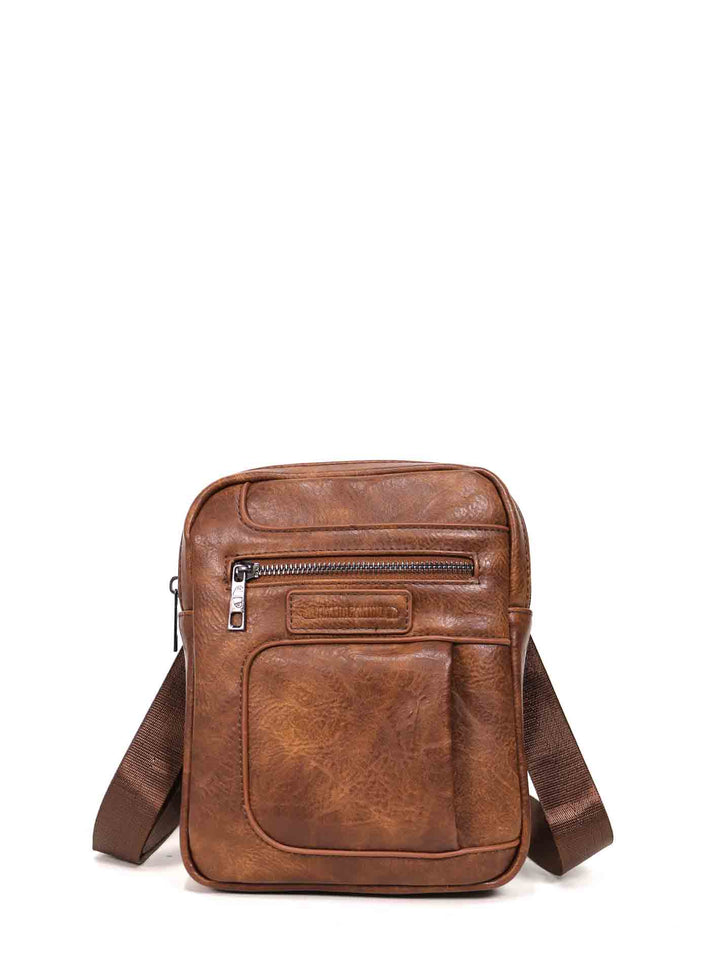 Borsa a tracolla uomo AMERICANINO BAG413-S marrone | Costa Superstore
