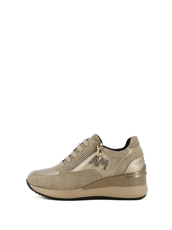 Sneakers stringate donna ARMATA DI MARE AMDW52H49 beige chiaro | Costa Superstore