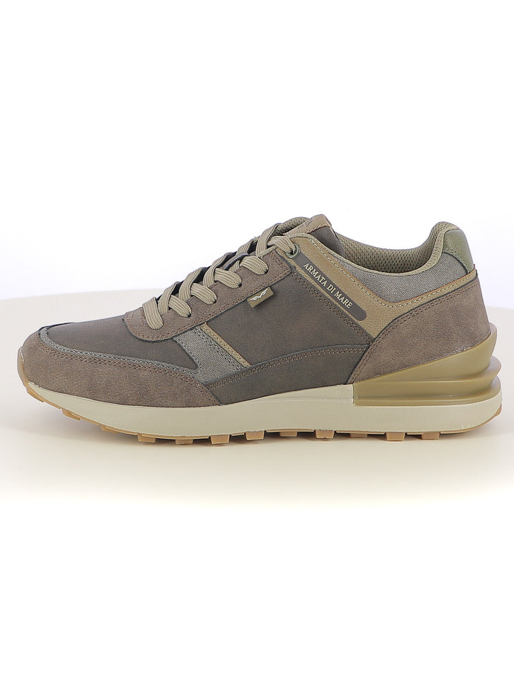 Sneakers stringate uomo ARMATA DI MARE AMU2D801 marrone | Costa Superstore