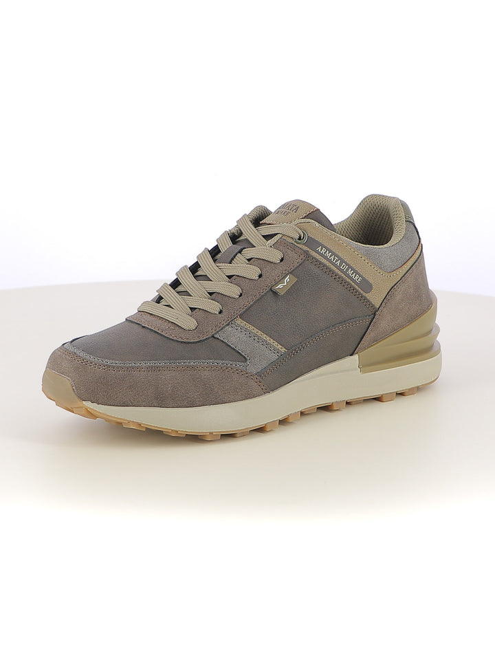 Sneakers stringate uomo ARMATA DI MARE AMU2D801 marrone | Costa Superstore