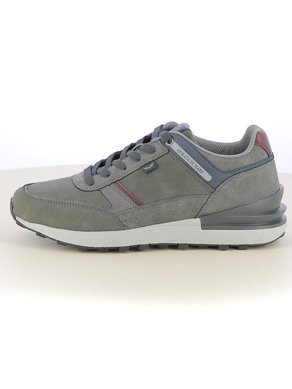 Sneakers stringate uomo ARMATA DI MARE AMU2D801 grigio scuro | Costa Superstore