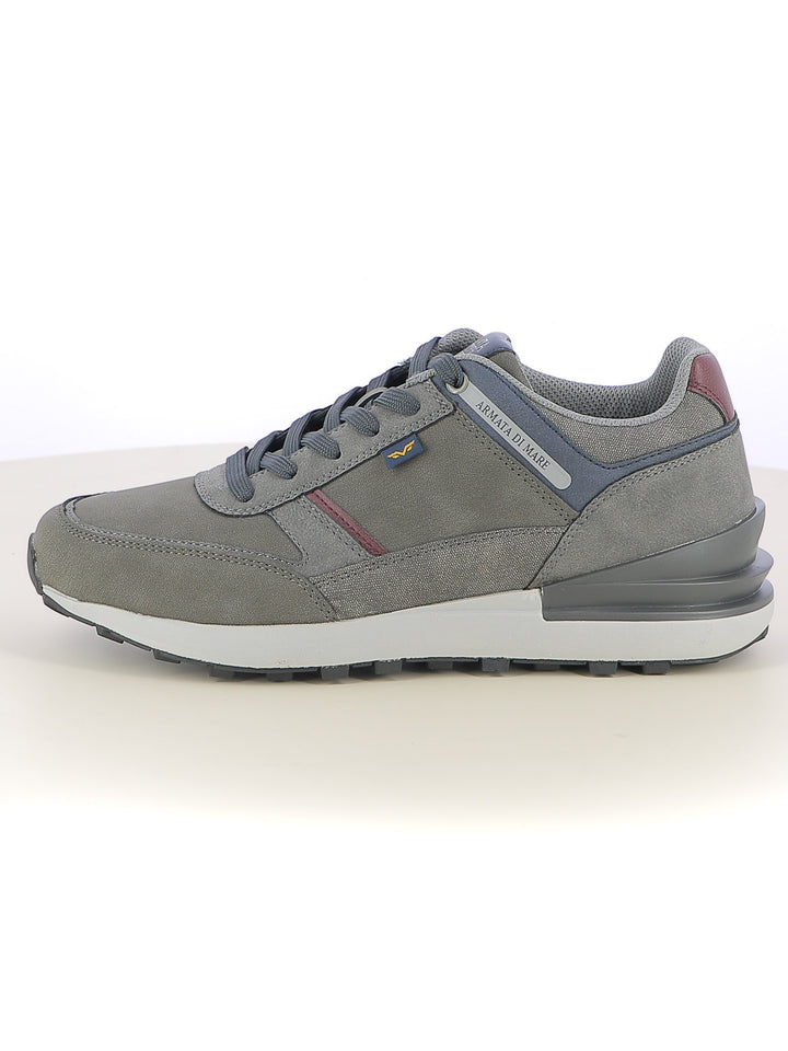 Sneakers stringate uomo ARMATA DI MARE AMU2D801 grigio scuro | Costa Superstore