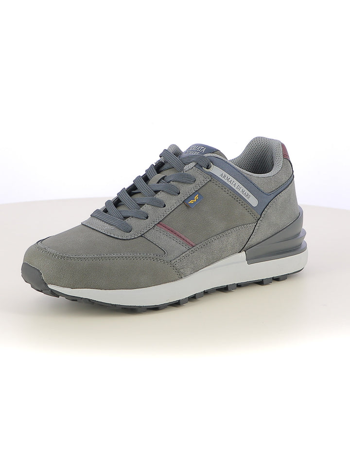 Sneakers stringate uomo ARMATA DI MARE AMU2D801 grigio scuro | Costa Superstore