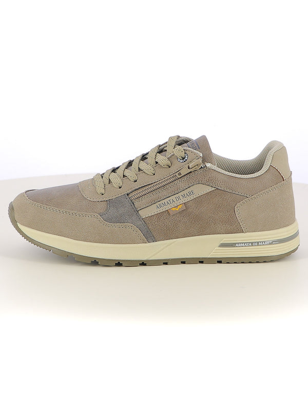 Sneakers stringate uomo ARMATA DI MARE AMU2L822 beige scuro | Costa Superstore
