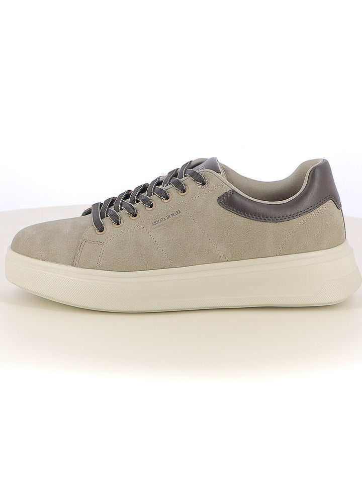 Sneakers stringate uomo ARMATA DI MARE AMU2M842 beige scuro | Costa Superstore