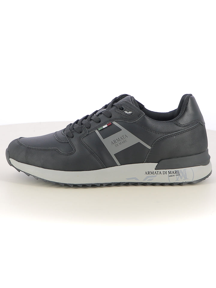 Sneakers stringate uomo ARMATA DI MARE AMU2N815 nero | Costa Superstore