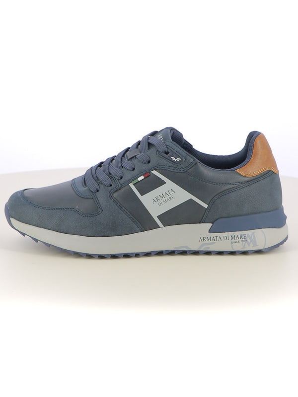 Sneakers stringate uomo ARMATA DI MARE AMU2N815 blu | Costa Superstore