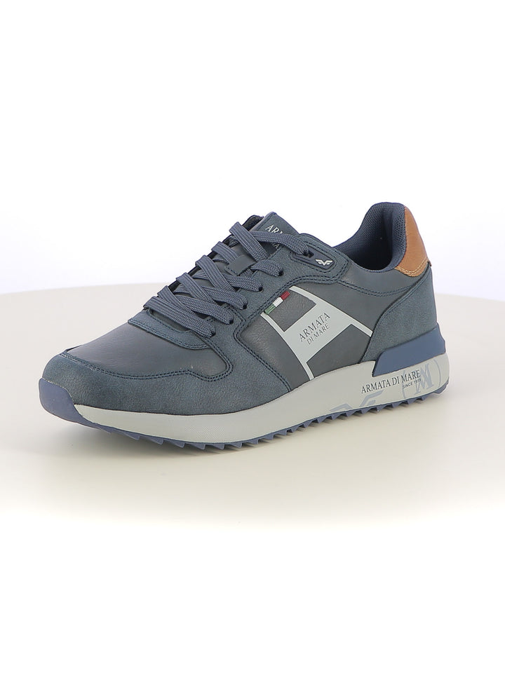 Sneakers stringate uomo ARMATA DI MARE AMU2N815 blu | Costa Superstore