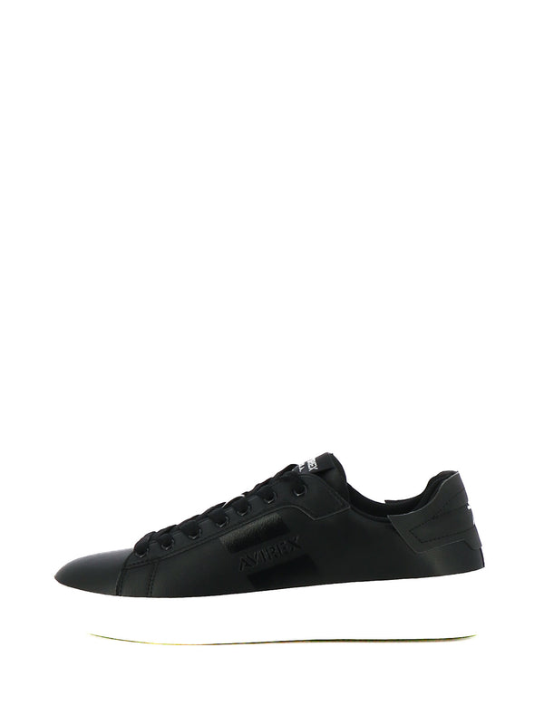 Sneakers stringate uomo AVIREX CALLUM001 nero | Costa Superstore