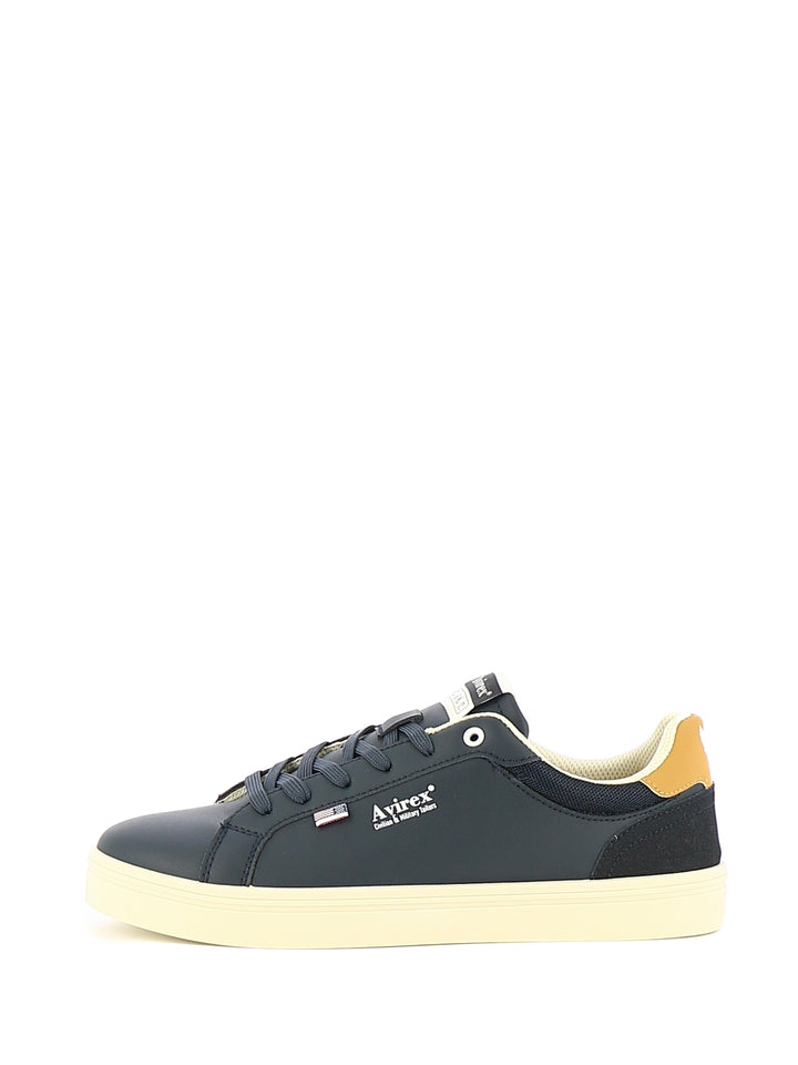 Sneakers stringate uomo AVIREX GRANT034 blu | Costa Superstore